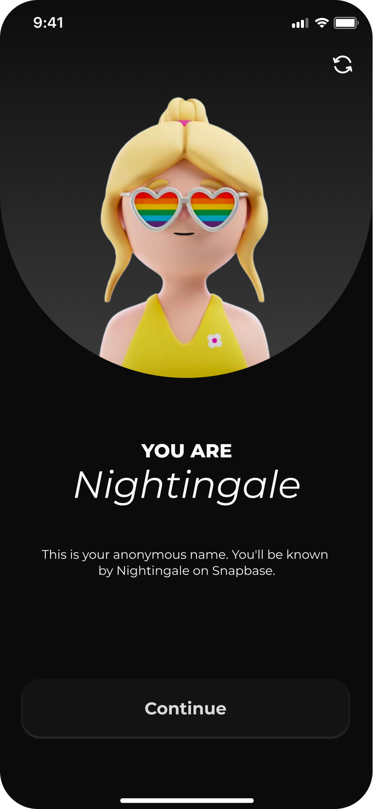 App screenshot